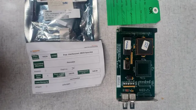 Ohio Art. 156234 Engr. Interface card SBUS Sparclink 5954 Rev. C — Daetwyler spare part