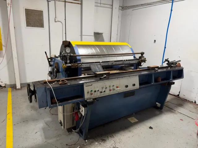 JM Heaford Proofing press 1150mm Drum Diameter - Width 1600mm (2002)
